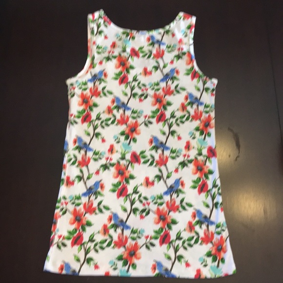 Floral and Bird Tank - Picture 4 of 4